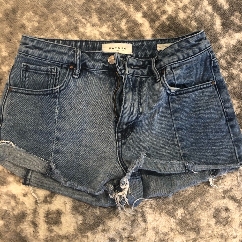 PacSun High Rise Jean Short